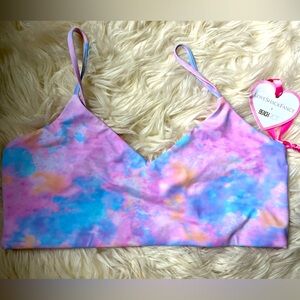 NWT Loveshack Fancy X Beach Riot Georgia Top